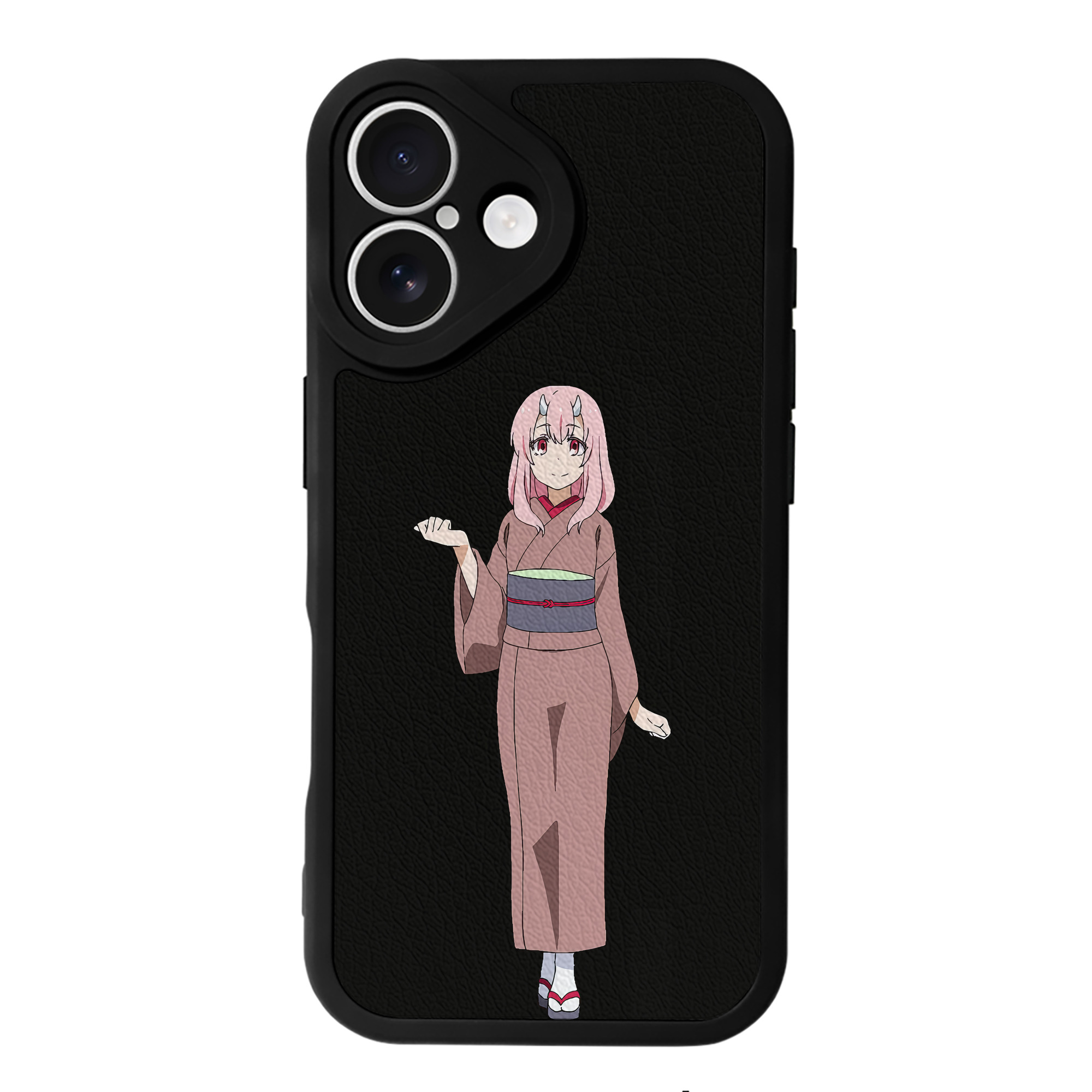 （画像用） 転スラ Regarding Reincarnated to Slime 【iPhone 16シリーズ対応】シリコンスマホケース（レザー調） 材質：シリコン